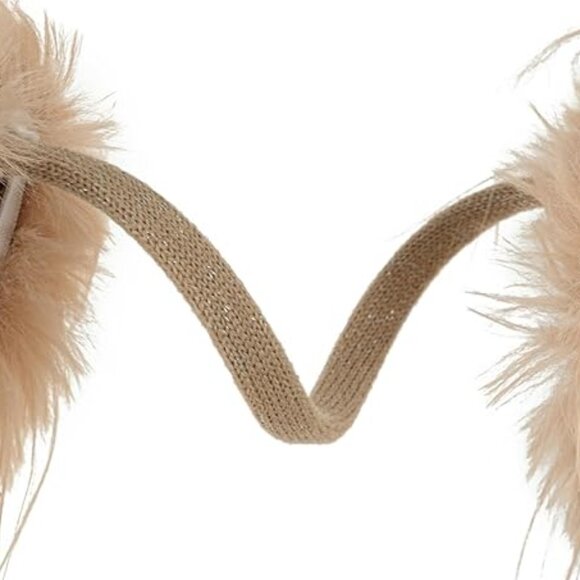 Winter Foldable Ear Muffs #Black #White main image 11